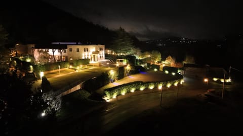 Property building, Night, Natural landscape