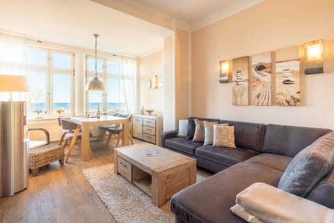 Living room, Dining area, flat iron