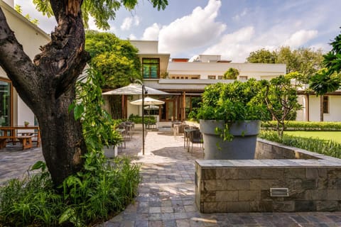 Property building, Garden, Garden view