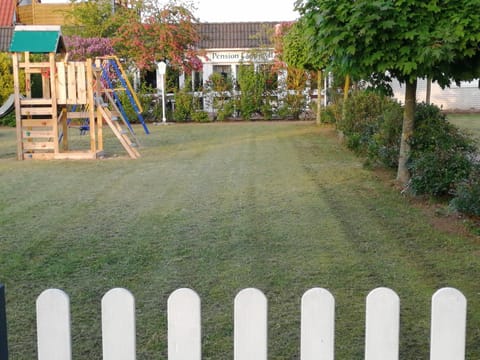 Facade/entrance, Children play ground