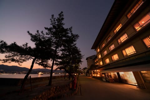 Facade/entrance, Sunset