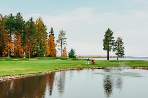 Natural landscape, Golfcourse, Lake view