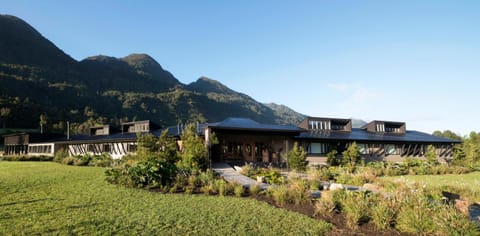 Property building, Natural landscape, Garden, Mountain view