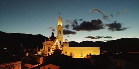 Night, Natural landscape, Landmark view