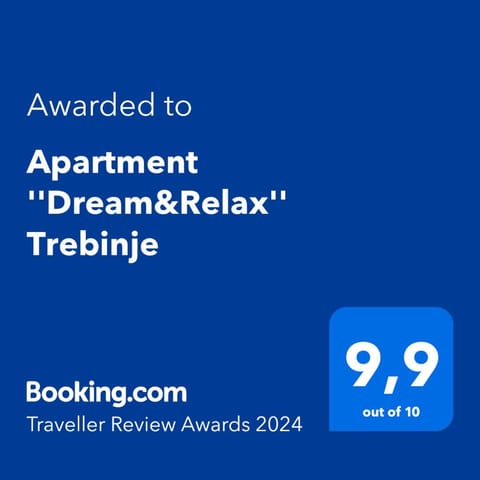 Apartment ''Dream&Relax'' Trebinje Apartment in Dubrovnik-Neretva County