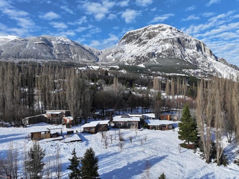 Natural landscape, Winter, Mountain view