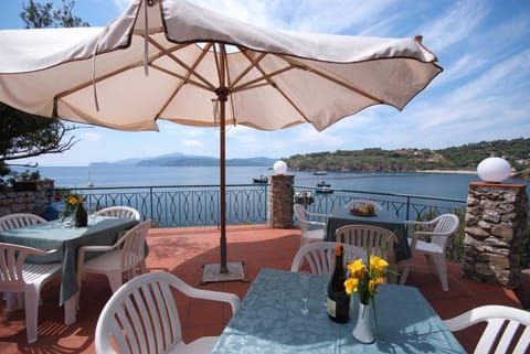 Patio, Day, Sea view