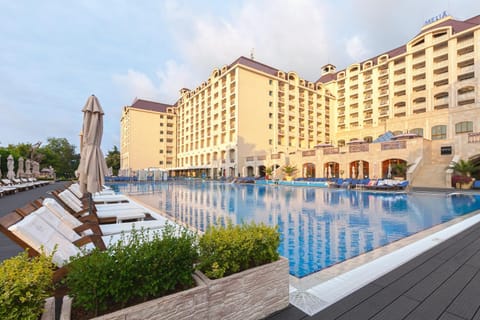 Property building, Pool view, Swimming pool