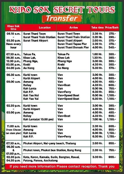 Khaosok Secret Hostel Hostel in Khlong Sok