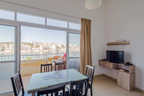 Blue Harbour Seafront 3 bedroom apartment, with spectacular sea views from terrace - by Getawaysmalta Condo in Saint Paul's Bay