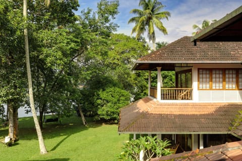 Property building, Garden view