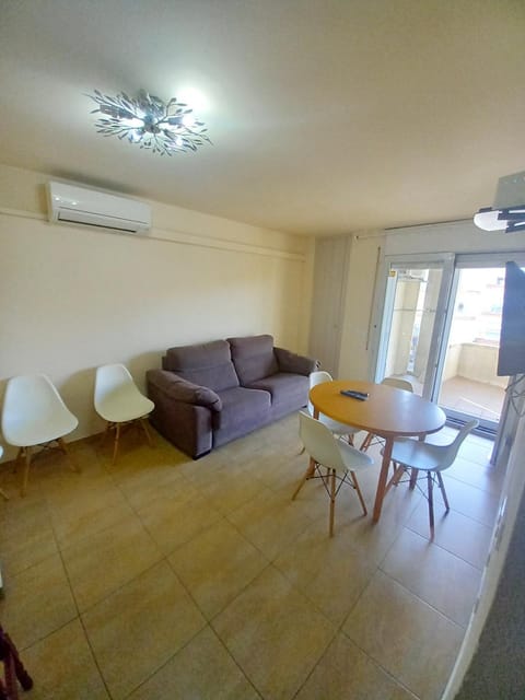 Dining area, air conditioner