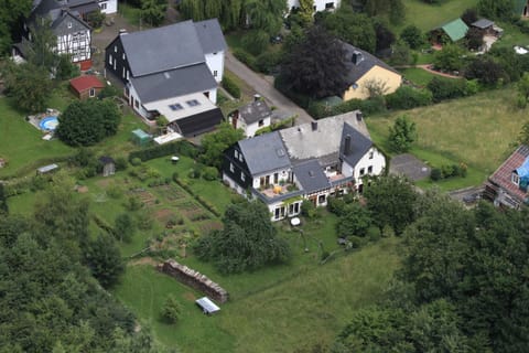 Bird's eye view, Summer, Garden