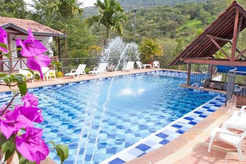 Swimming pool, older children