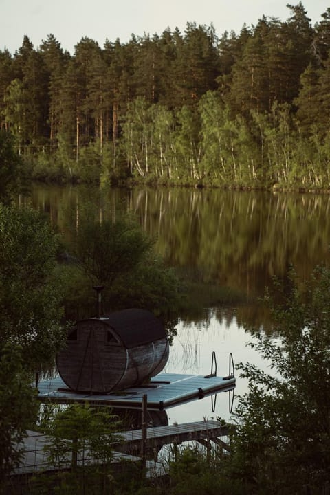 Sauna, Lake view