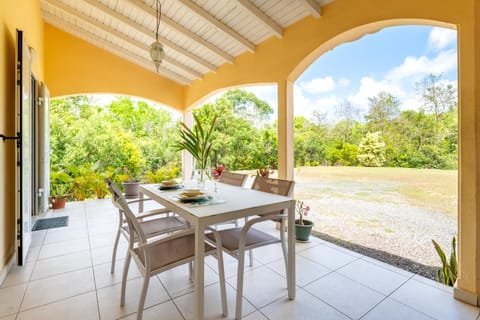 Patio, Balcony/Terrace, Dining area, Garden view