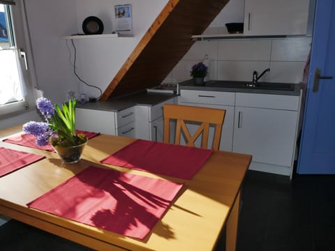 Kitchen or kitchenette, Seating area, Dining area