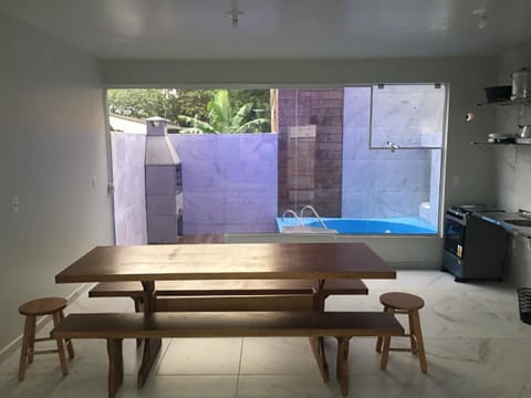 Patio, Dining area, Pool view, Swimming pool