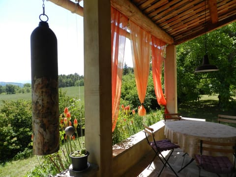 Patio, Natural landscape, Dining area