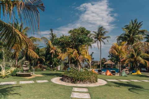 Garden, Pool view