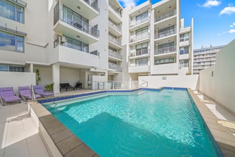 Property building, Day, Pool view, sunbed