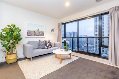 Living room, City view