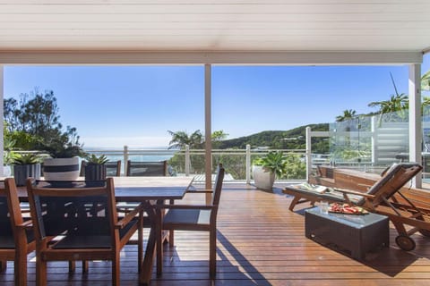 Balcony/Terrace, Seating area, Dining area, Sea view