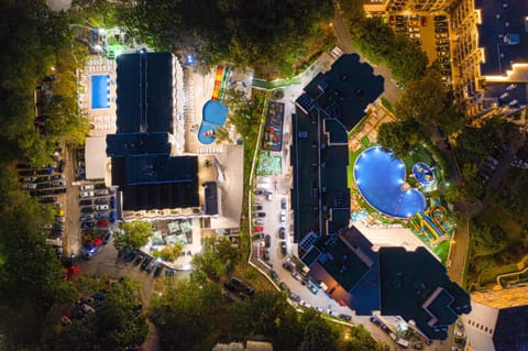 Night, Neighbourhood, Bird's eye view, Pool view, Swimming pool