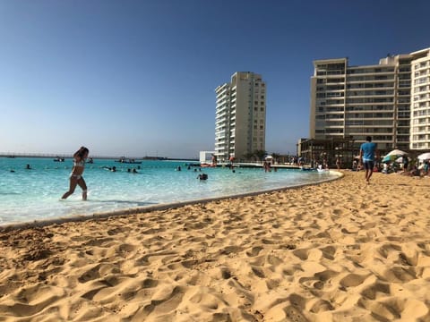 Property building, Natural landscape, Beach, Sea view, Swimming pool