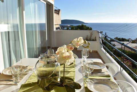 Balcony/Terrace, Dining area, Sea view