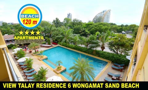 View Talay Residence 6 Wongamat Sand Beach Condominio in Pattaya City