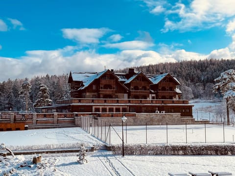 Property building, Day, Winter