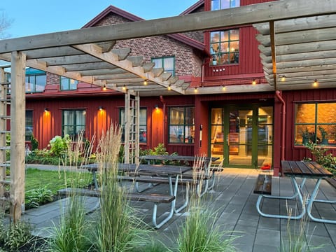 Property building, Patio, Garden view