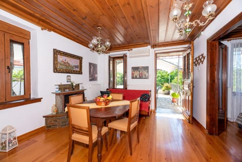 Living room, Dining area, flat iron