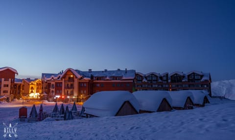 Property building, Neighbourhood, Winter