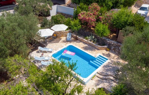 Bird's eye view, Swimming pool