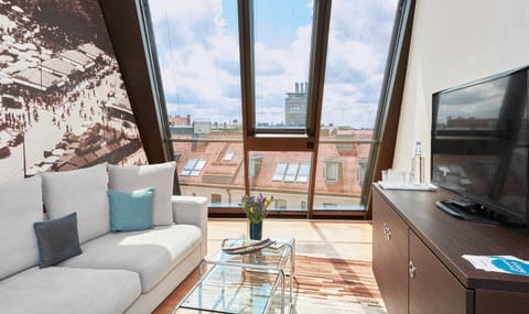 Living room, City view