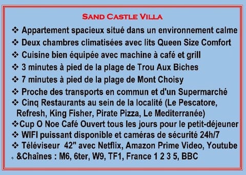Sand Castle Villa Condominio in Trou-aux-Biches