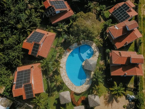 Property building, Bird's eye view, Swimming pool