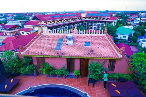 Garden, View (from property/room), City view, Swimming pool