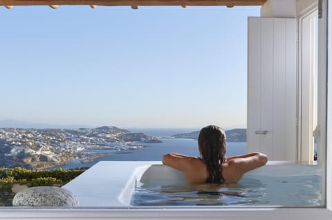 Hot Tub, Spa and wellness centre/facilities, Sea view