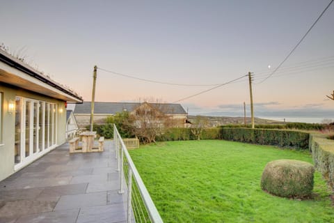 Property building, Patio, Garden, Sea view