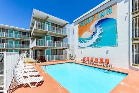 Property building, Pool view, Swimming pool