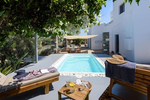 SeaSalt Dream Villa,Santa Maria 5 min from Naousa Villa in Paros, Greece