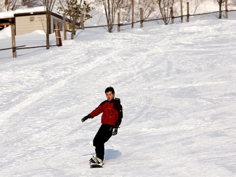 Off site, Winter, Skiing, group of guests