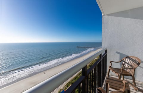 View (from property/room), Balcony/Terrace, Beach, Sea view