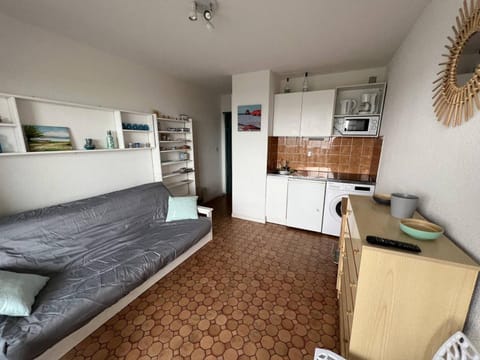 Appartement en bord de mer pour 4 pers., parking privé, proche commerces, plage sans route à traverser - FR-1-81-374 Apartment in Le Barcarès