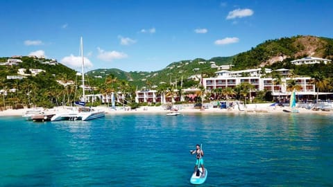 Beach, Mountain view, Sea view