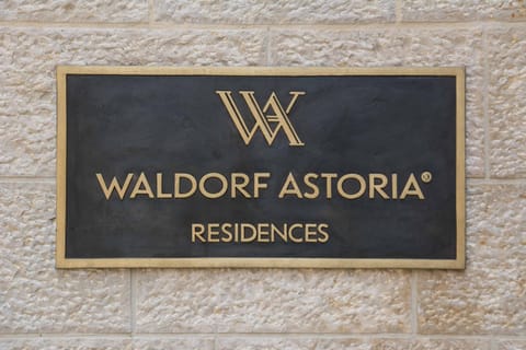 Waldorf Astoria Residences- Rental Israel Copropriété in Jerusalem