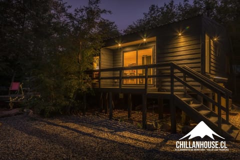 Property building, Night, Natural landscape, Garden view